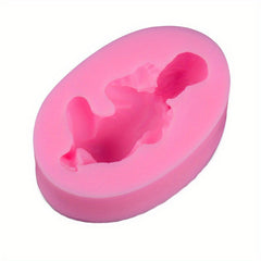 1pcs DIY Sleeping Baby Silicone Mold Cake Fondant Chocolate Decoration Mold
