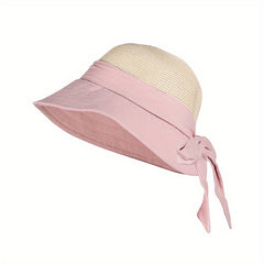 Boho Fisherman Hat Wide Brim Breathable Beach Sun Hats for Women