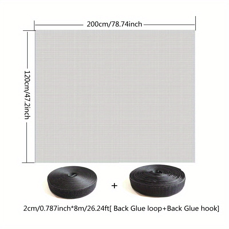 Magic Sticker Window Screen Mesh Anti-Mosquito Net