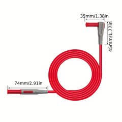 4mm Banana Plug Test Cable Injection Molded Multimeter Test Line