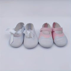 2pcs Reborn Doll Shoes for 45 72 55 Dolls Mixed Colors & Pink Soft Sole Non Slip