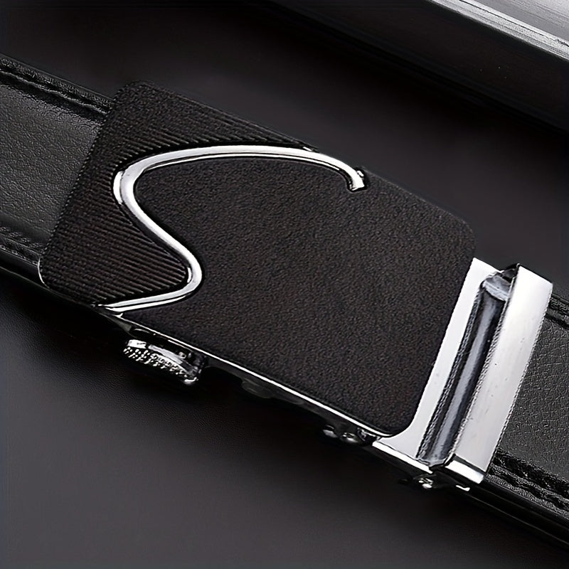 Men's Automatic Buckle Belt for Business