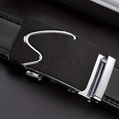 Men's Automatic Buckle Belt for Business