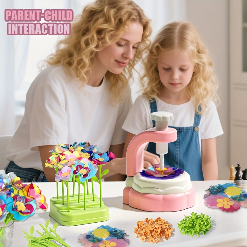 Girls Toys Craft Bouquet Set Simulated Flowers Making Birthday Gift