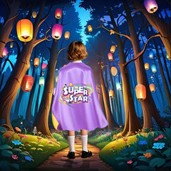 Superstar Cape Set for Kids - Includes Cape and Mask
