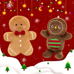 6 69in Cartoon Christmas Gingerbread Man Stuffed Soft Plush Doll Birthday
