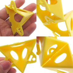 10pcs Pyramid Painter's Painting Mini Cone Stands Canvas Door Risers Support