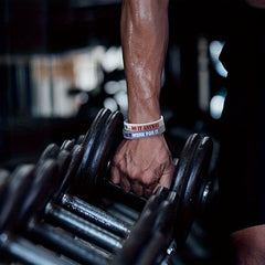 7 Pack Motivational Wristbands For Women Silicone Bracelets