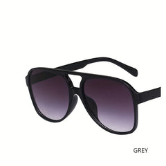 Gradient Aviator Sunglasses UV400 Women Men Y2K