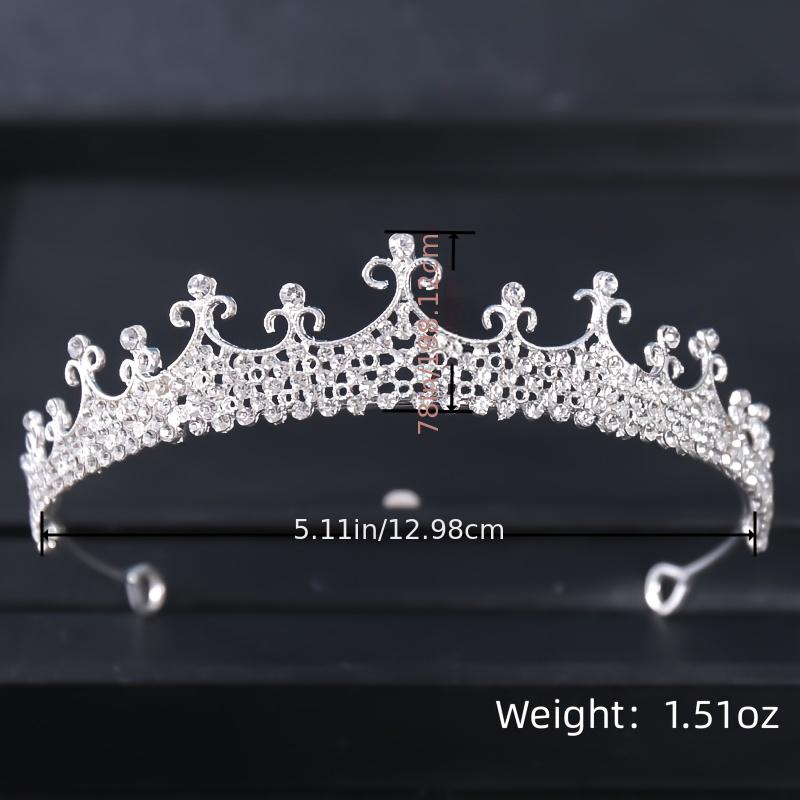 Crystal Tiara Crown Headband for Women Birthday Wedding Prom