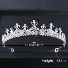 Crystal Tiara Crown Headband for Women Birthday Wedding Prom