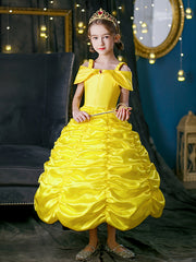 Girl's Princess Dress Party Costume with Accessories