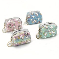 Glitter Unicorn Wallet Mini Lipstick Makeup Pouch