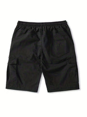 Men's Lightweight Cargo Shorts with Drawstring Waist