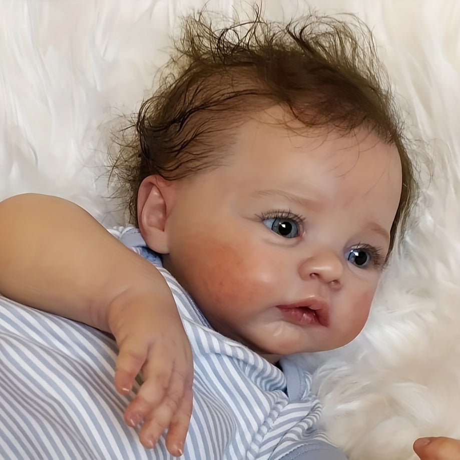 Reborn Baby Doll 3D Skin Hand Painted Genesis Paint High Art Doll For Child