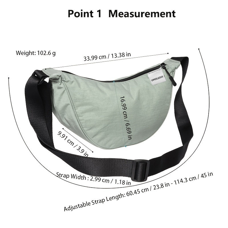 OMOUBOI Small Crossbody Bag Durable Waterproof Sling Bag for Men & Women