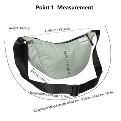 OMOUBOI Small Crossbody Bag Durable Waterproof Sling Bag for Men & Women