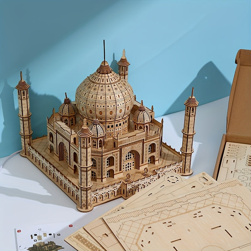 Fantasy Castle 3D Wooden Puzzle Model DIY Kit