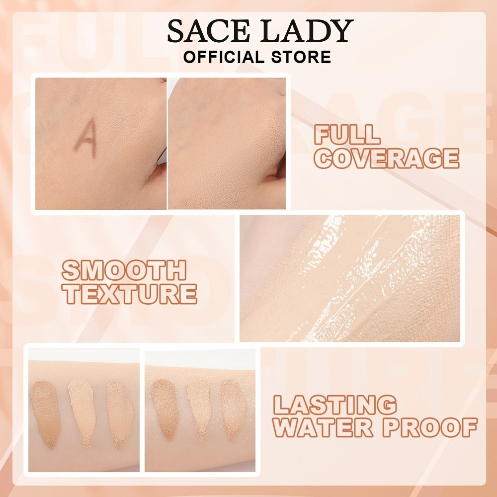 SACE LADY Full Cover Concealer Makeup 3 In 1 Waterproof Corrector