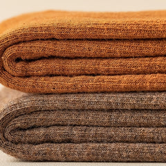 Thick & Warm Winter Socks Knit Style Crew Length Women's Stockings