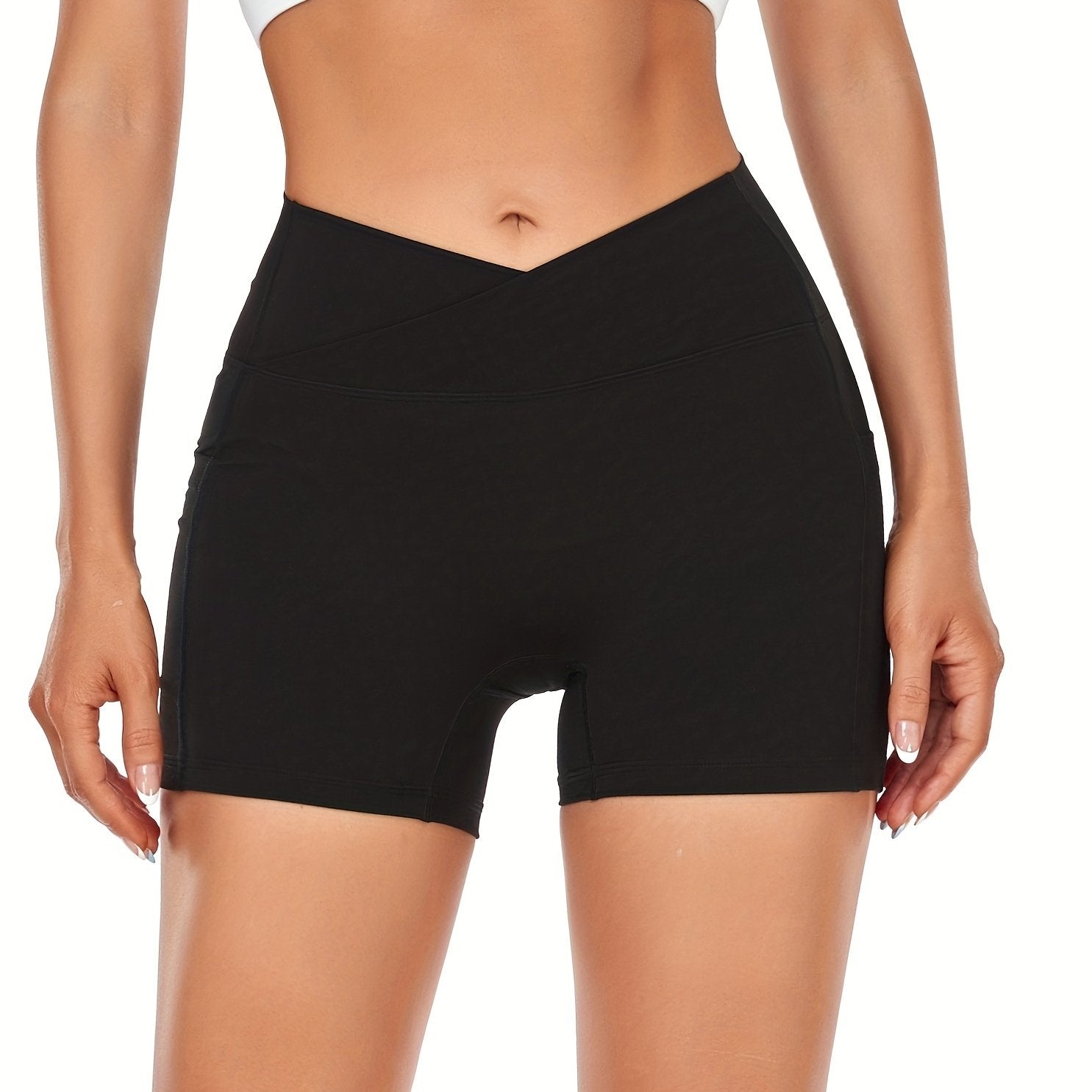High Stretch Sports Shorts Women's Activewear