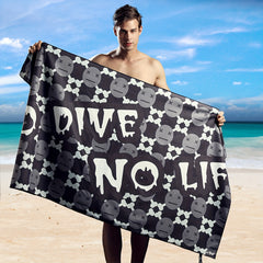 Turbo Microfiber Beach Towel Quick Drying Sand Proof Swim Towel