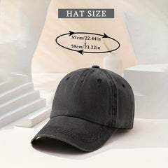 Washed Baseball Cap