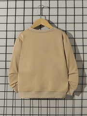 LOS ANGELES Boys Crew Neck Pullover Sweatshirt Long Sleeve Tops Kids Clothing