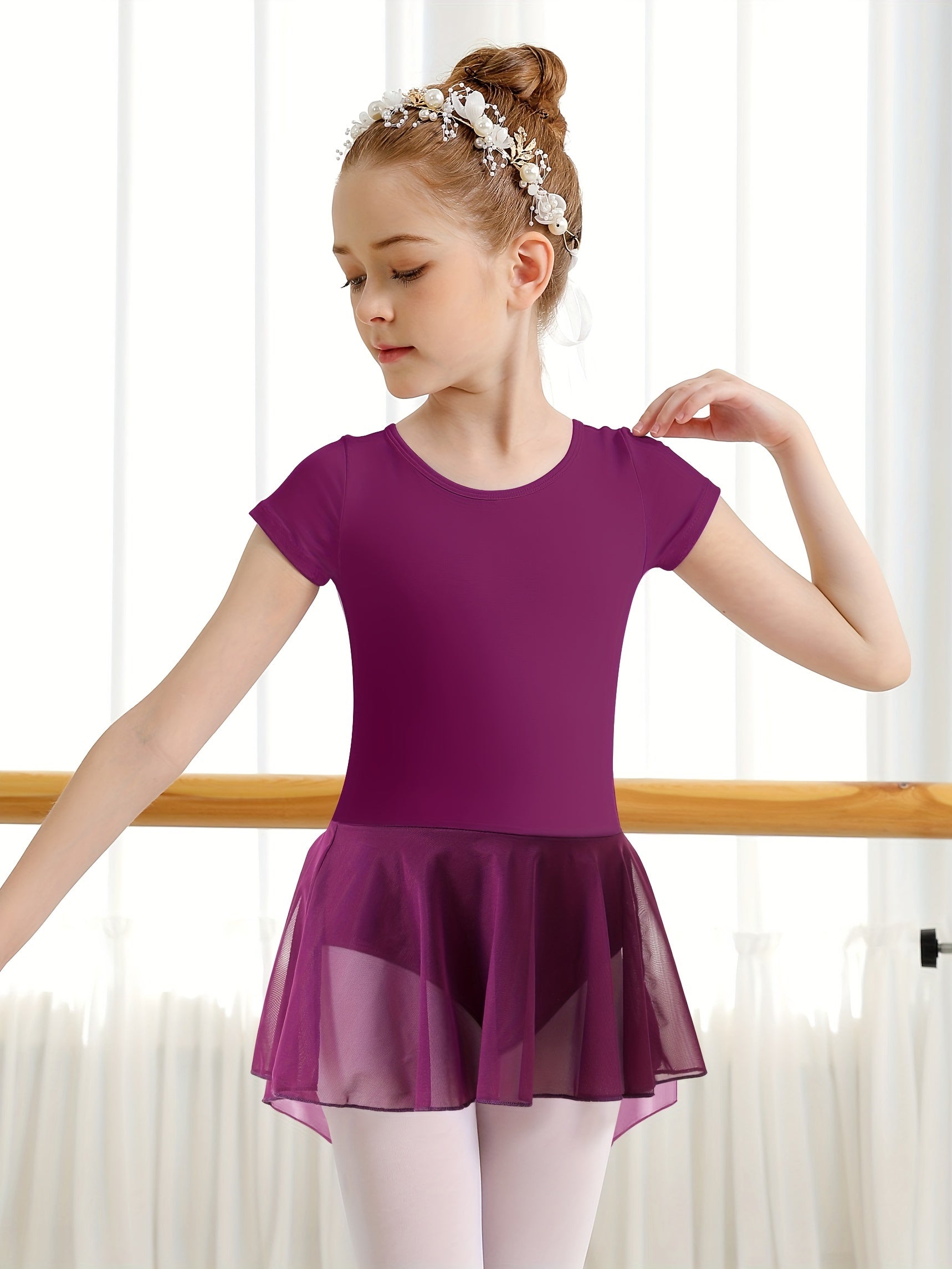 Toddler Girls Ballet Leotard Tutu Dress