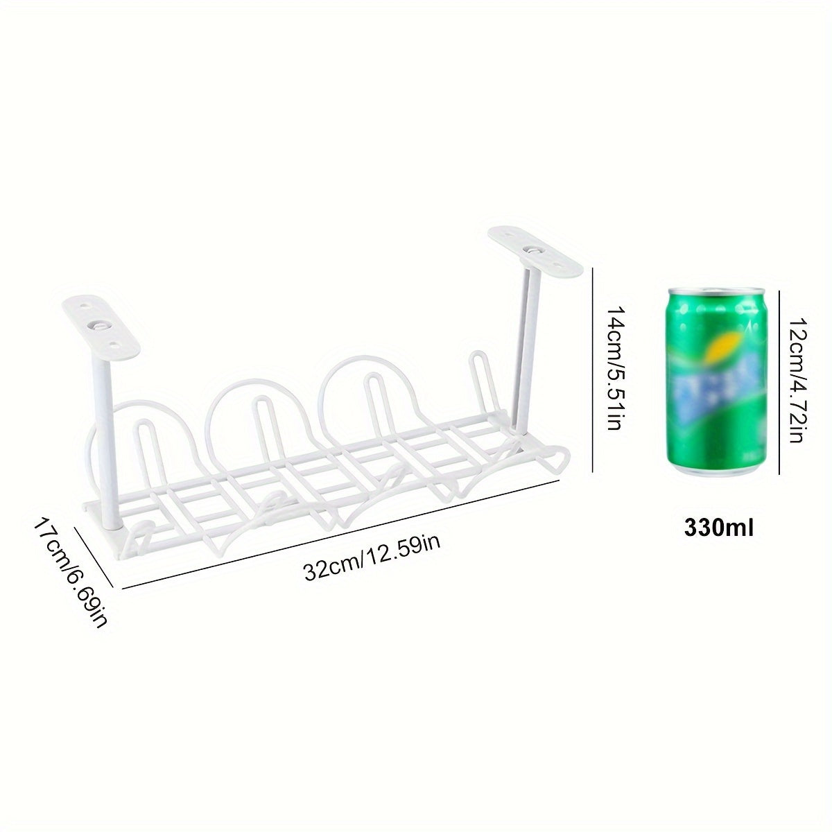 Cable Management Basket for Desk Power Cords
