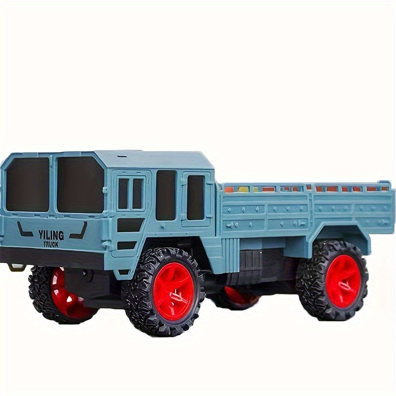 1pc Inertia Military Truck Van Car Off road Vehicle Model Toy Car