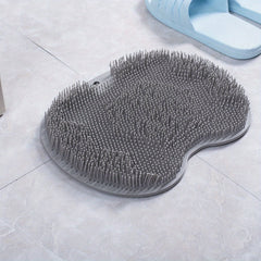 Foot & Back Shower Scrubber Silicone Bath Massage Pad
