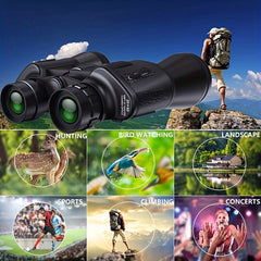 Portable HD Binoculars for Travel Camping Hiking
