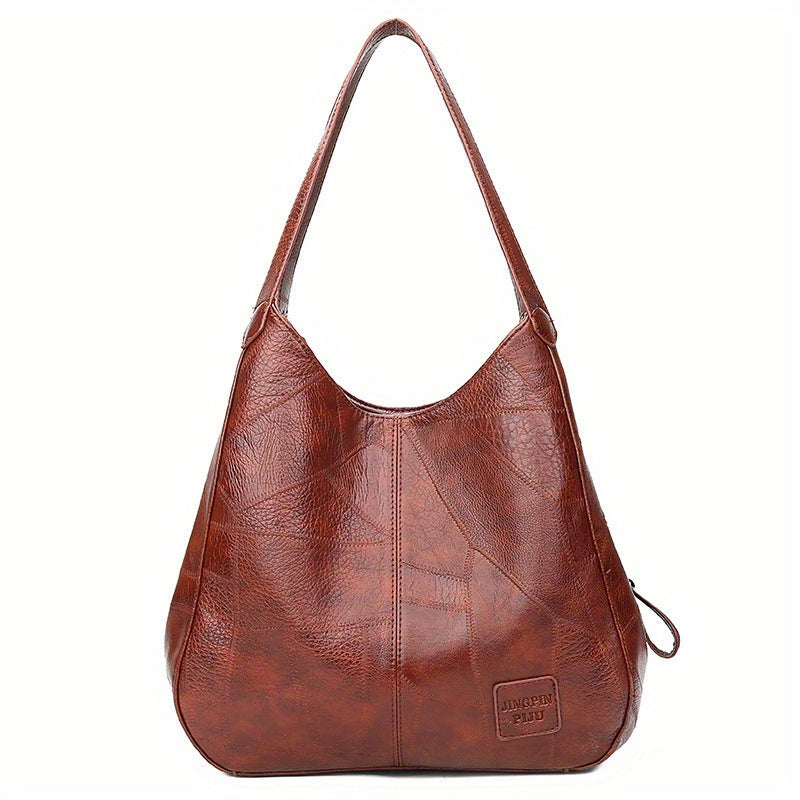 Vintage Casual Hobo Shoulder Bag Large Capacity Retro Storage Bag