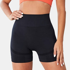 High Waist Seamless Butt Lifting Yoga Shorts