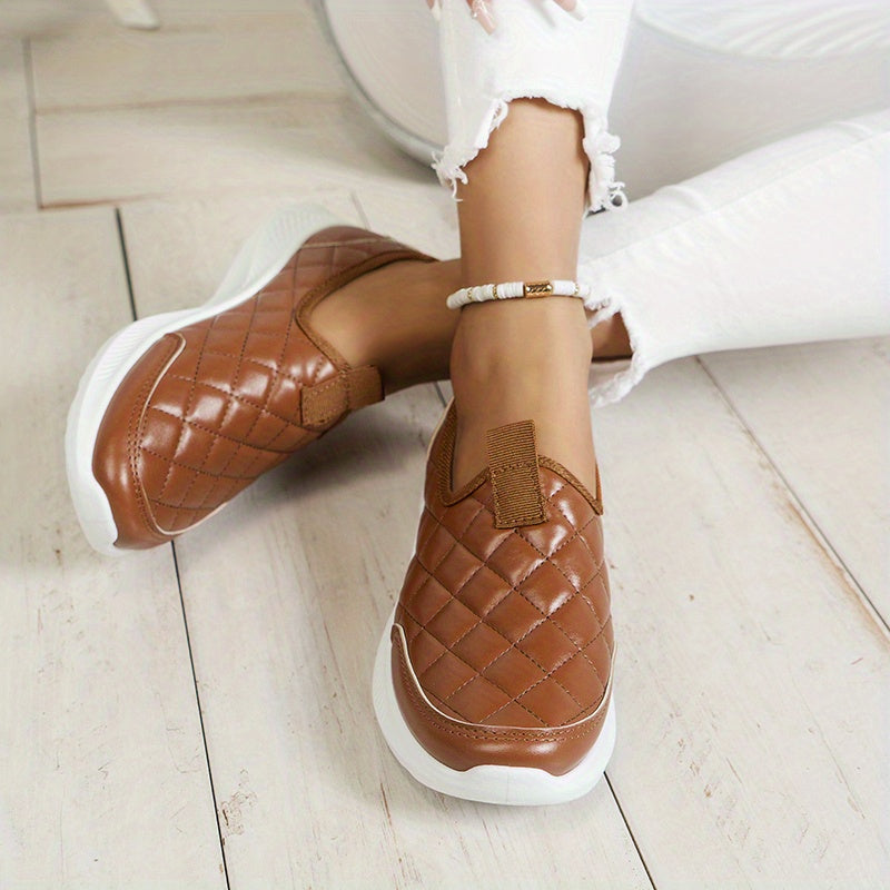 Women's Lightweight Sneakers Low Top Platform Casual Shoes