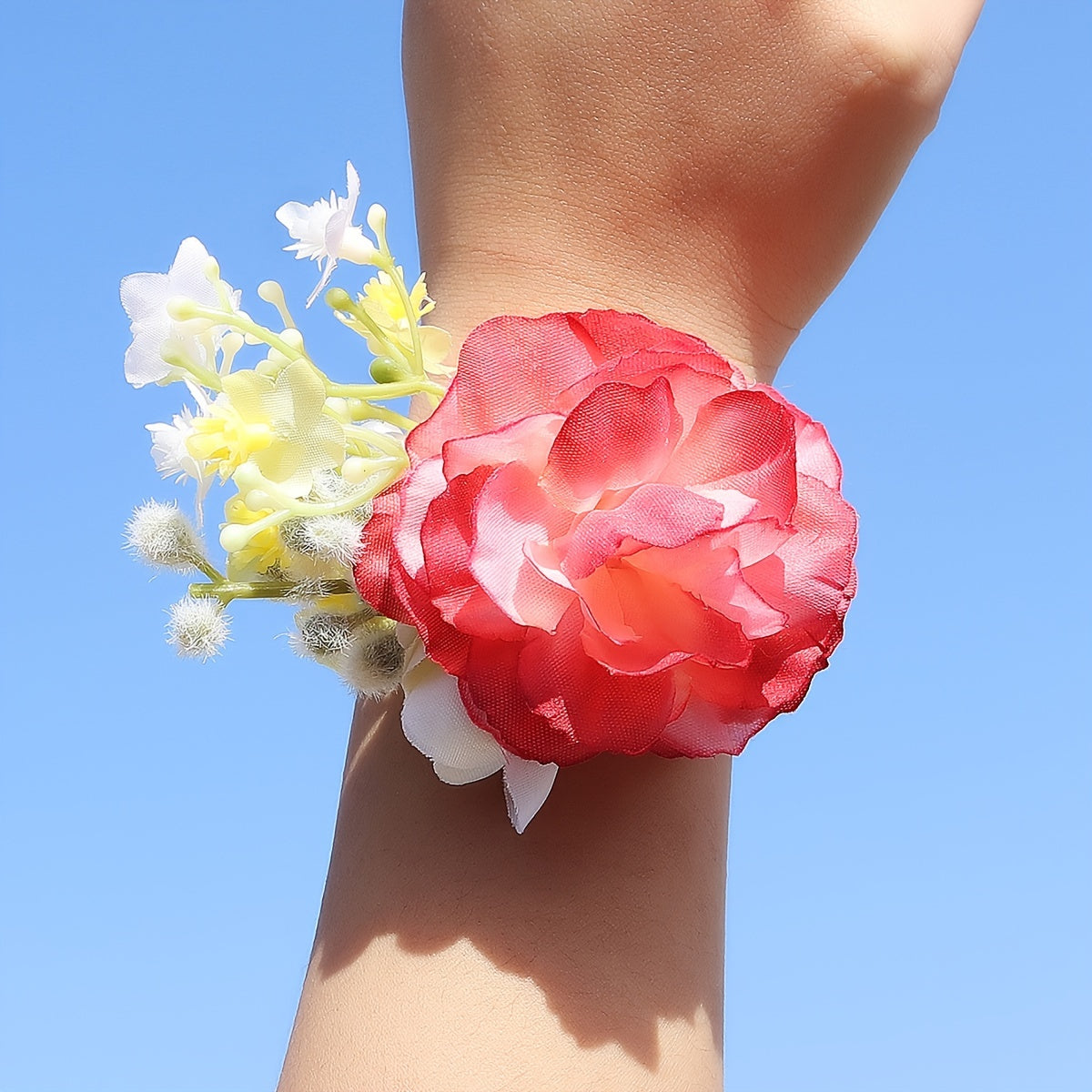 Rose Wrist Corsage for Wedding Bride Bridesmaids