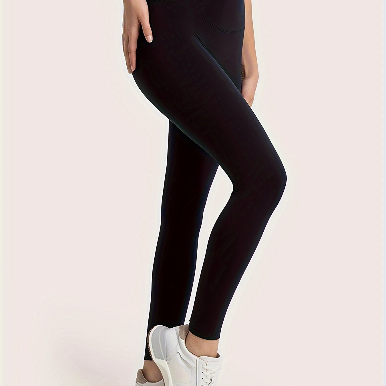 Fleece Lined Workout Pants Stretch Leggings Women's Activewear