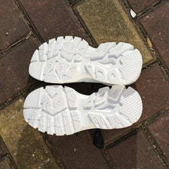Women's Lace-up Running Shoes Letter Pattern