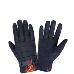 Men's Winter Cycling Gloves Full Finger Touch Screen Windproof