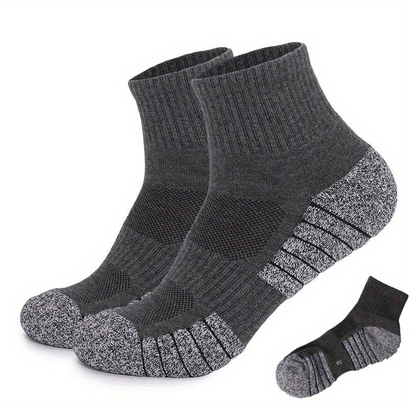 Men's Sports Socks for Running Cycling Hiking Football - Comfortable Fit