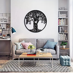 Iron Love Tree Of Life Wall Decoration Hanging Farm Wall Hanging