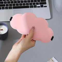 Soft Sleep Eye Mask Cloud Shaped Blackout Blindfold for Travel Rest Nap