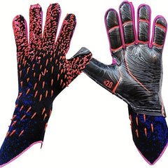 Strong Grip Soccer Goalie Gloves with Finger Protection