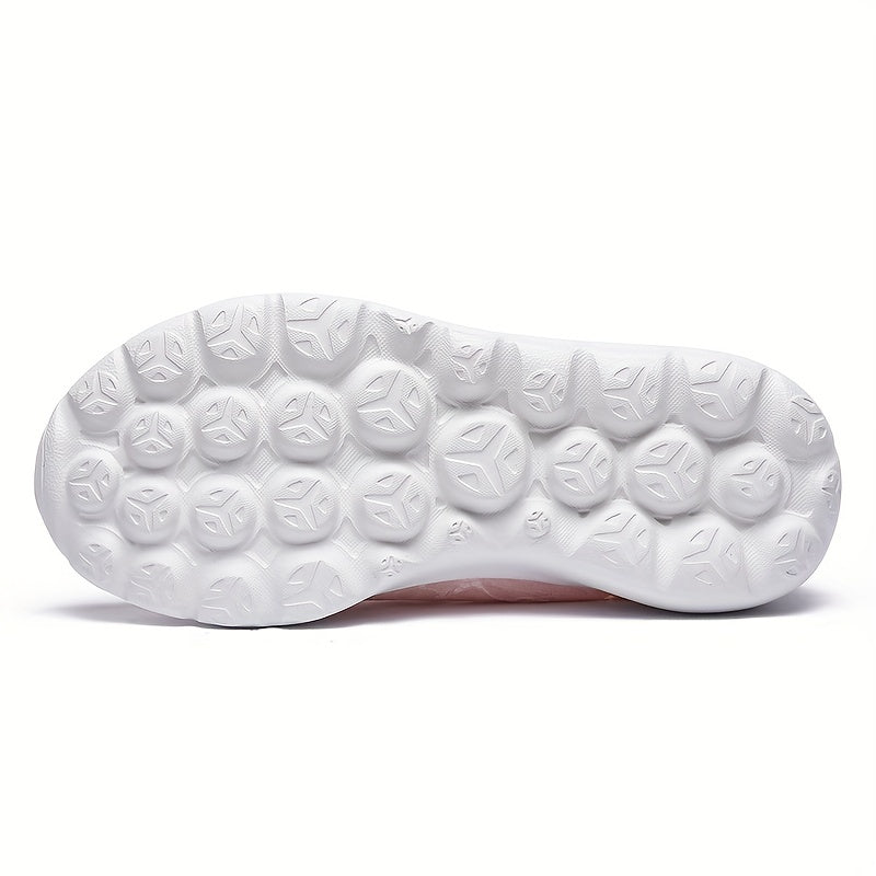 Women's Mesh Breathable Walking Shoes Thick Bottom Outdoor Shoes