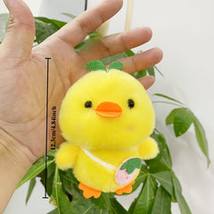 Yellow & Green Duckling Plush Doll Stuffed Animal Gift