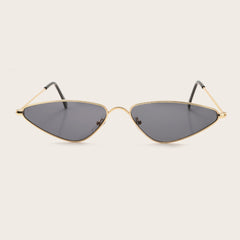 Small Frame Sunglasses Triangle Metal Sunglasses