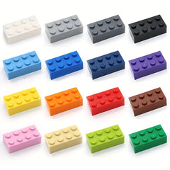 30pcs Building Blocks Compatible with 3001 High Brick 2 4 Hole Small Particle