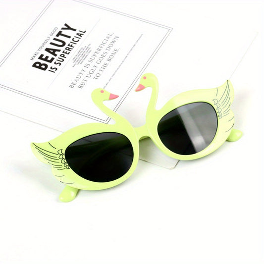 Children's Swan Party Sunglasses UV Protection