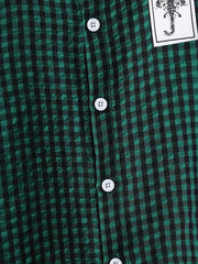 Boys Plaid Shirt&Pants Set Comfy Summer Kids Clothing